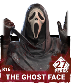 K16 | The Ghost Face (27 Perks) K16 | The Ghost Face (27 Perks)